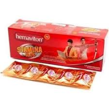 Hemaviton Stamina Plus Kapsul 1 Strip Isi 5 Kapsul (per Strip)